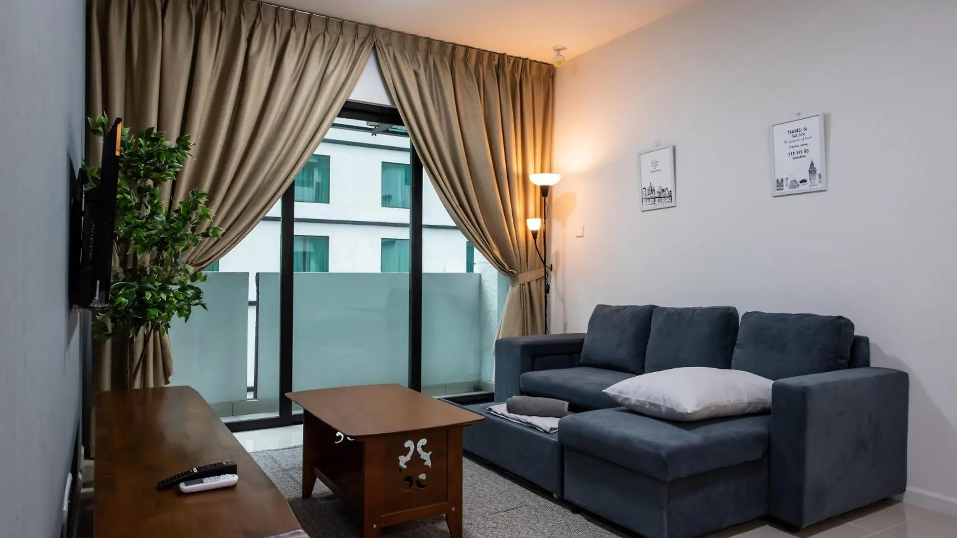 A Cozy & Stylish Apt At Suasana Suites Jb Johor Bahru Apartamento